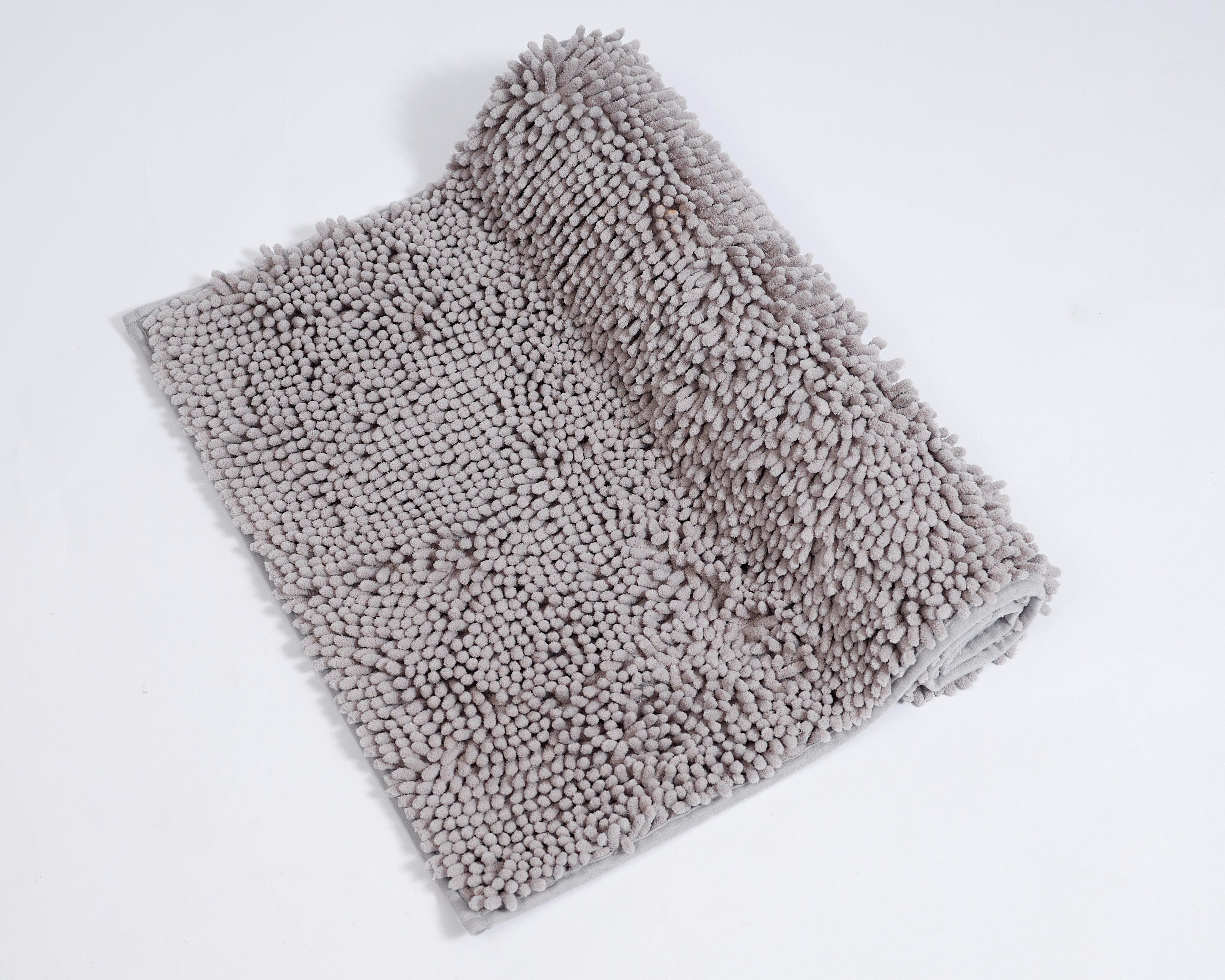Mily Bath Rug with soft plush texture and anti-slip features.