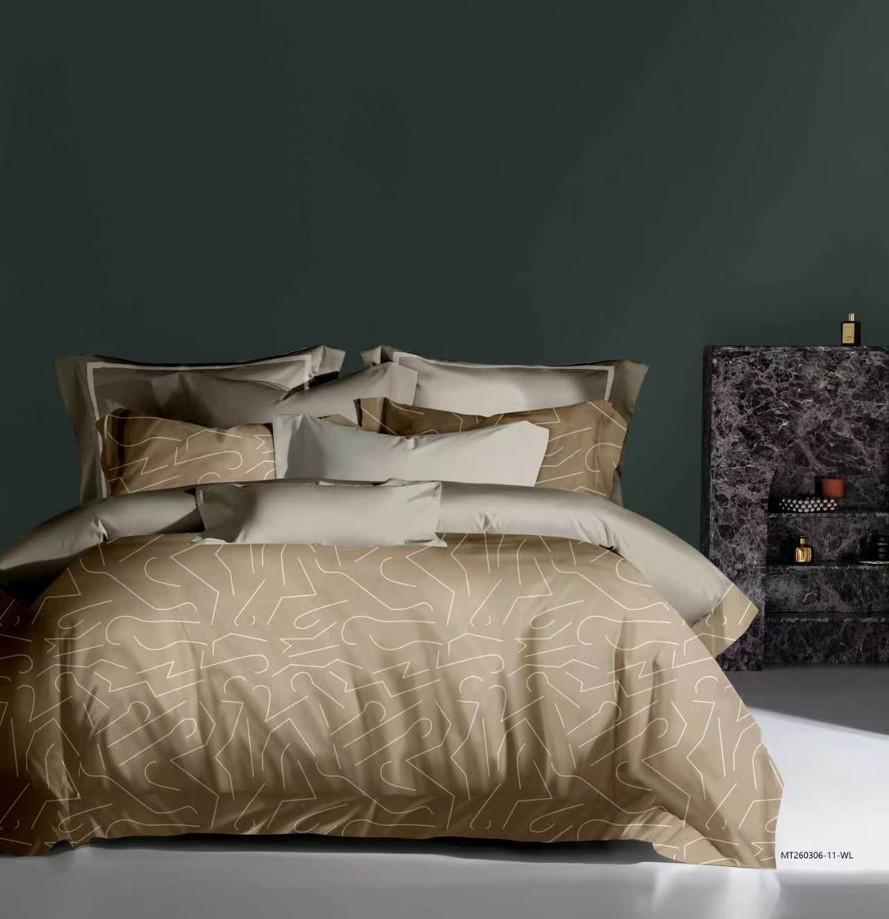 Maze Design - Motif Collection 6pc Bedding Set
