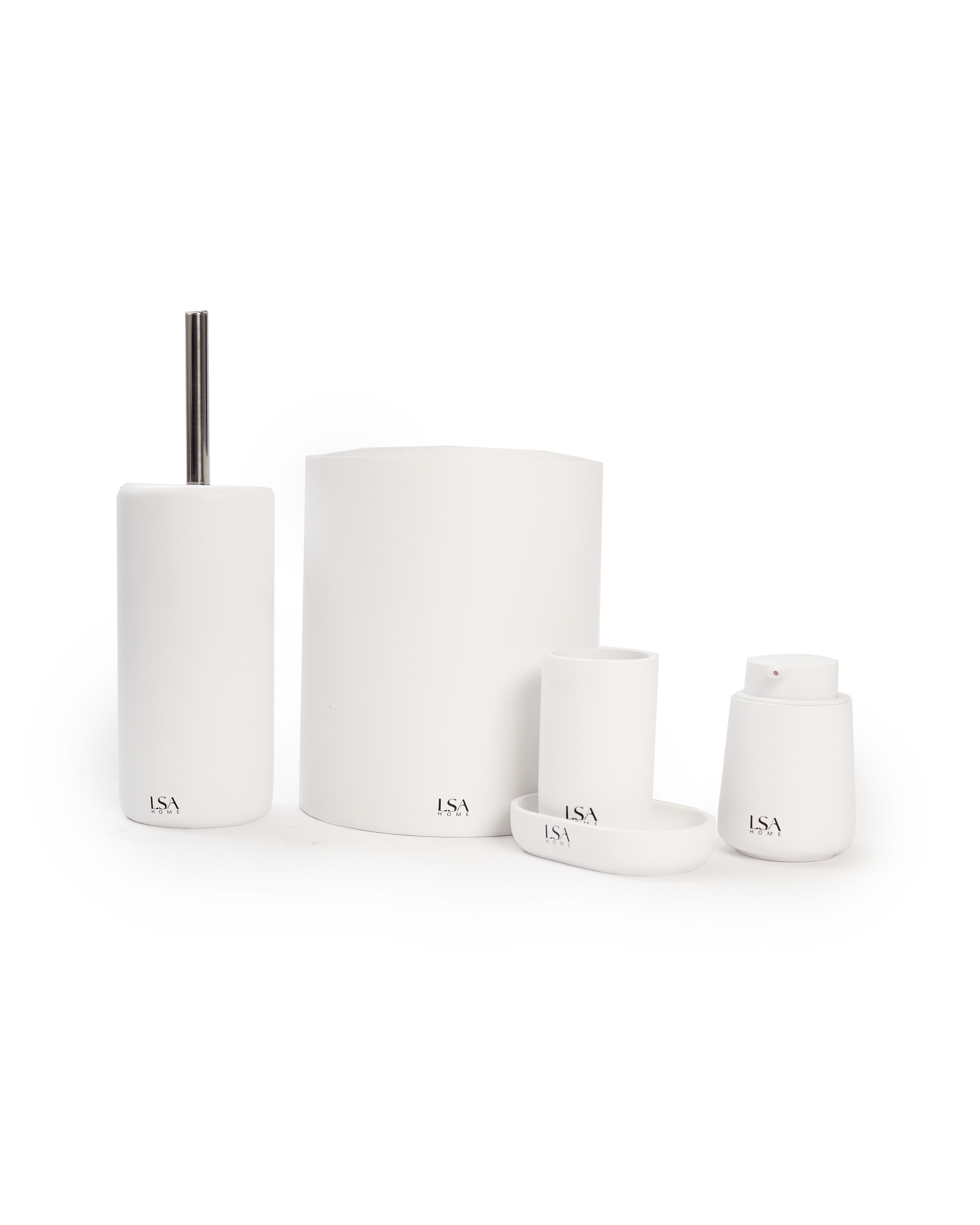 Flo 5pc Bathroom Accessory Set