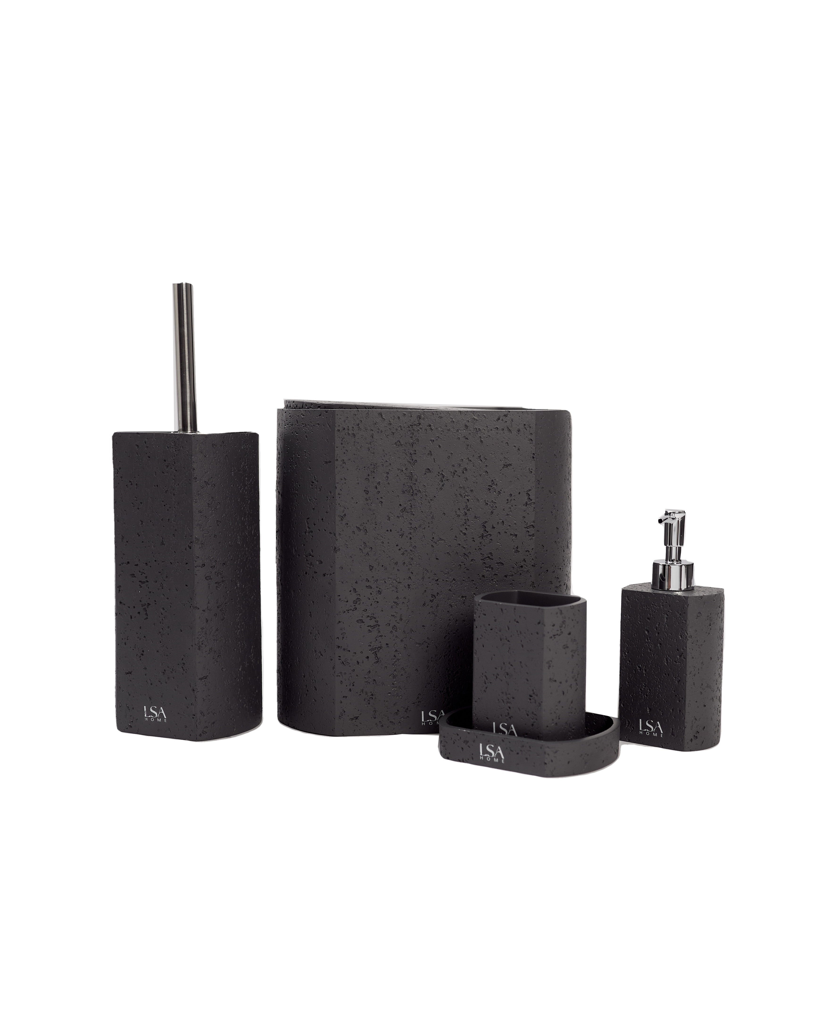 Dru 5pc Bathroom Accessory Set