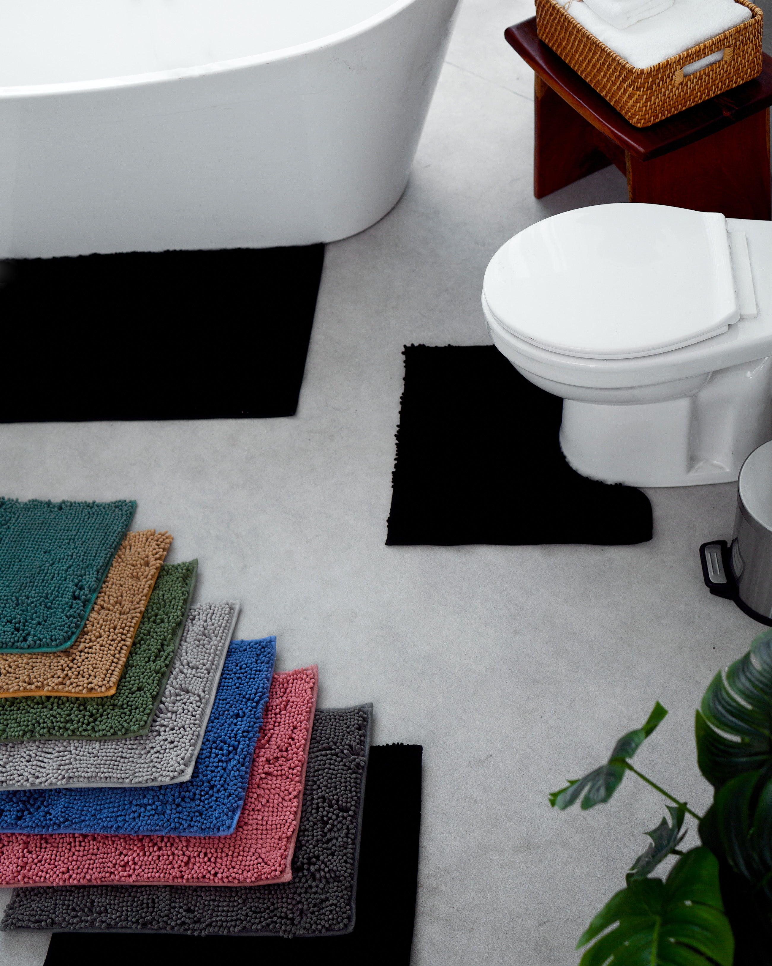 Mily 3pc Bath Rug