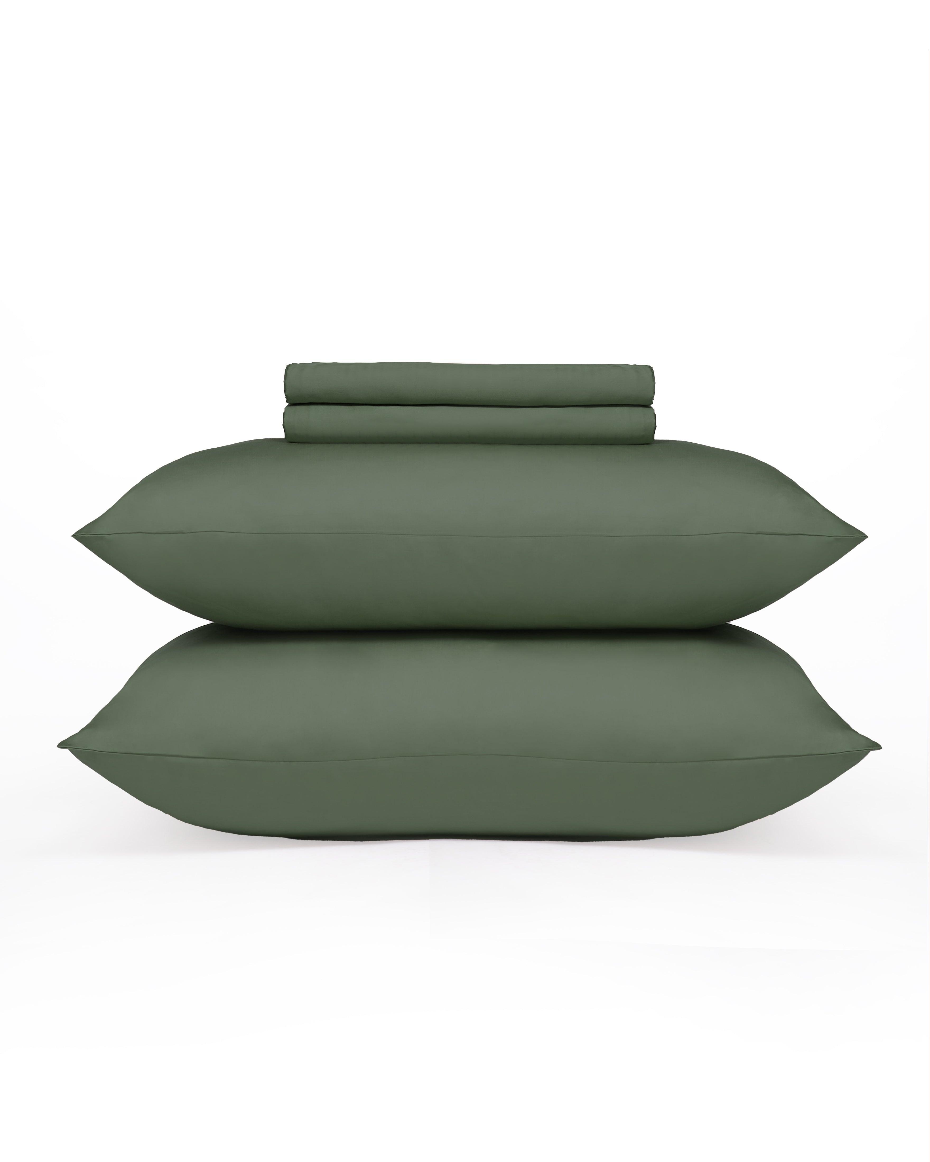 Army Green Luxe Sheet Set