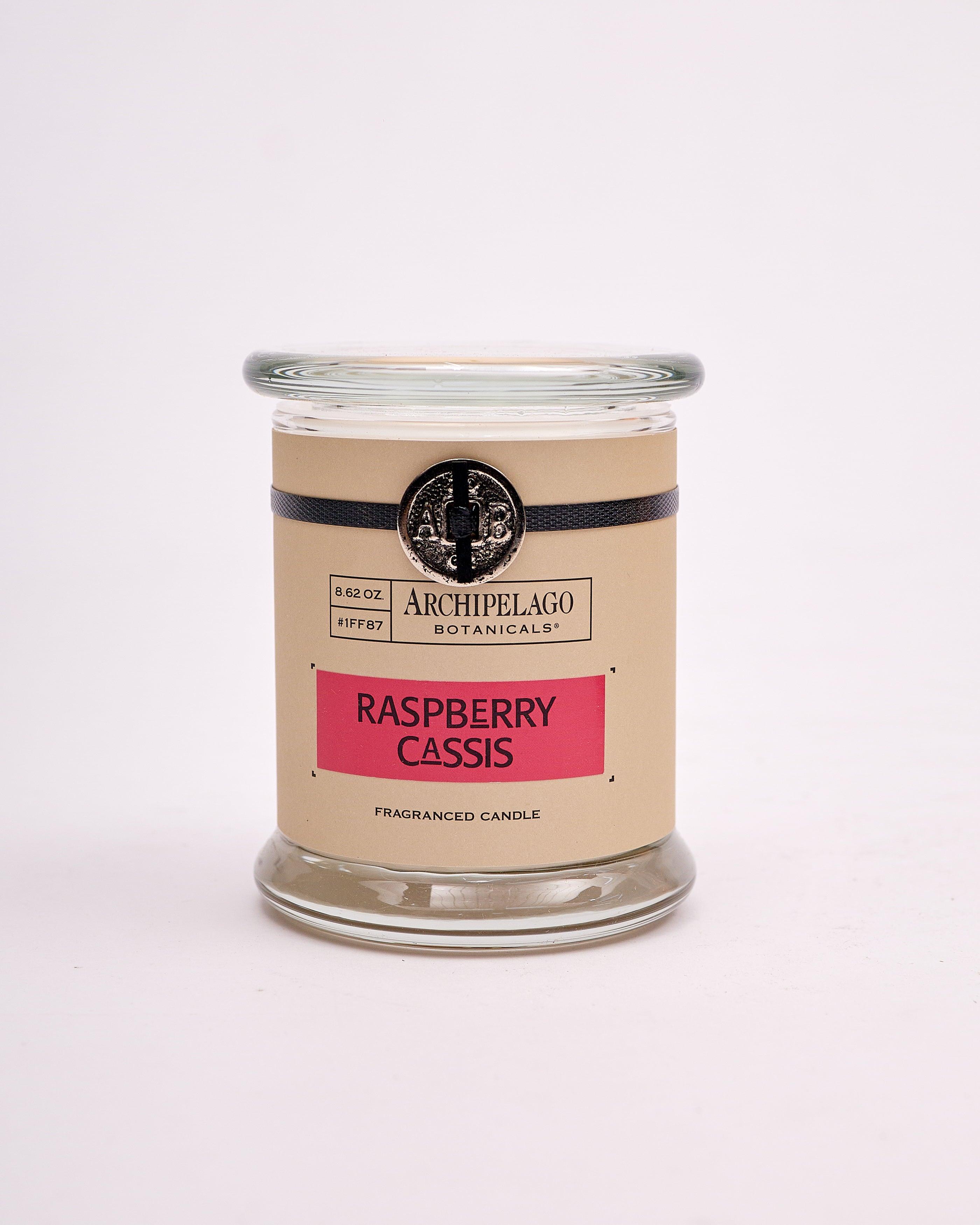 Raspberry Cassis Jar Candle