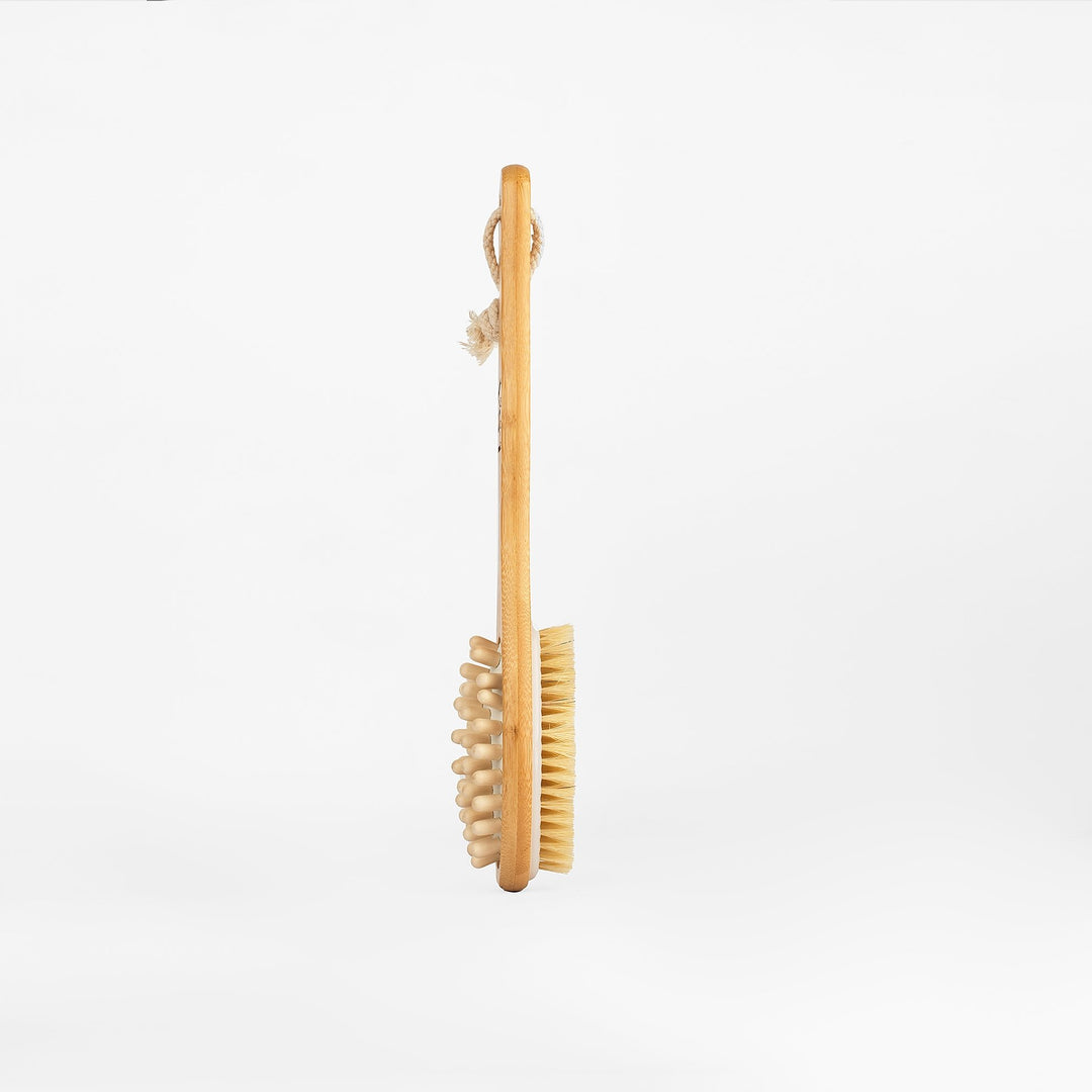 Double Sided Body Brush with Long Handle - LSA Home