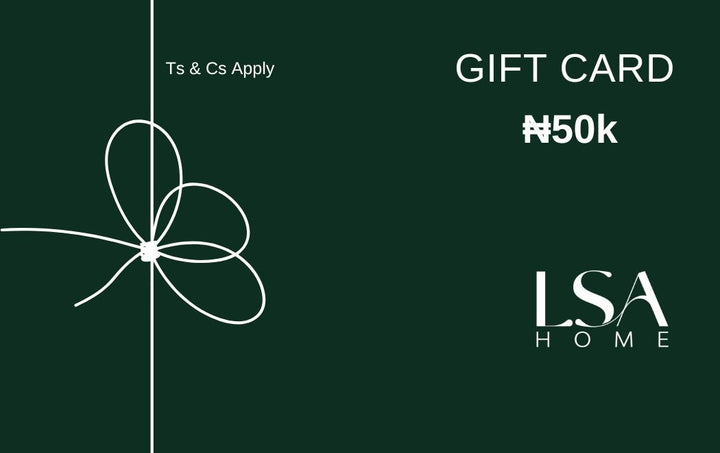 Gift Cards - LSA HOME